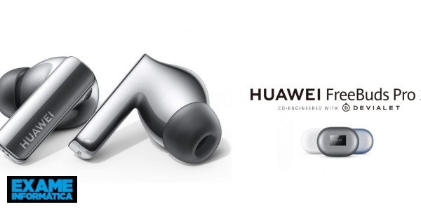 Huawei Freebuds Pro 2: Mais tecnologia de áudio num formato mais pequeno